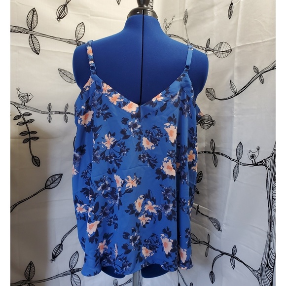 Torrid - Blue Floral Cami - Picture 3 of 8